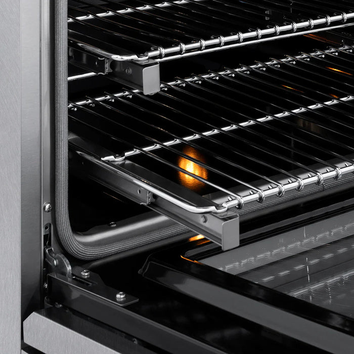 ZLINE 24" Paramount Induction Range, Cooktop, Electric Convection Oven, SINRZ-2409K