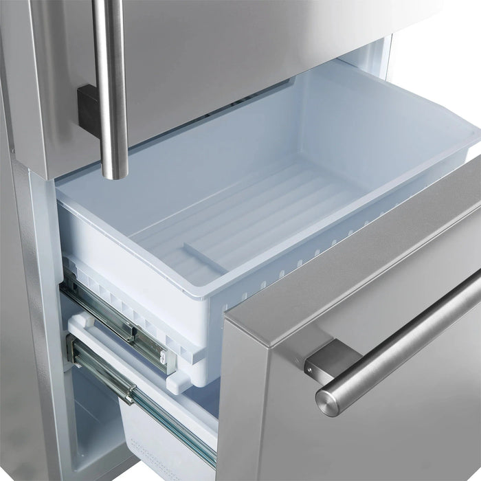 FORNO Espresso Milano 62" Side-By-Side Refrigerator FFFFD1787-60S09K