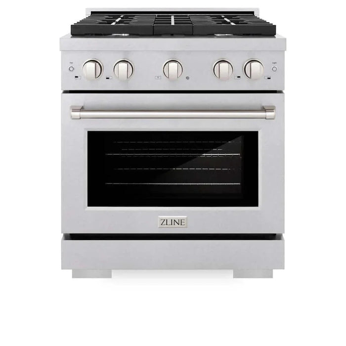 ZLINE 30"Gas Range, Convection Gas Oven , DuraSnow® Stainless Steel, SGRS-3009K