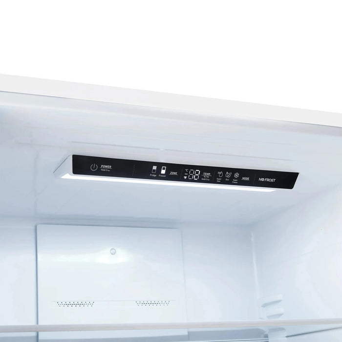FORNO Espresso Milano 31" Left Swing Refrigerator FFFFD1786-31WHT09K
