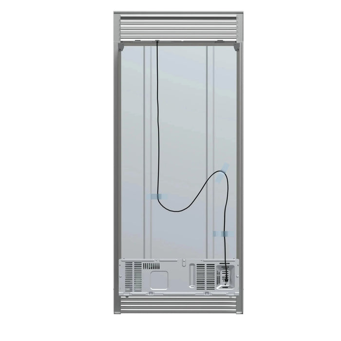 FORNO Salerno 37" Side-by-Side Built-In Refrigerator FFRBI1805-37SG09K