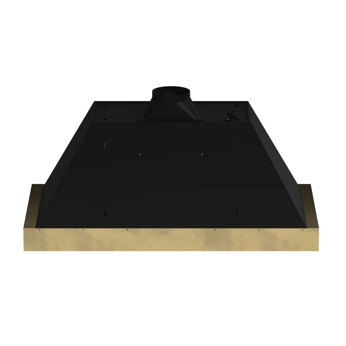 FORNO Vittorio 48" Wall Mount Range Hood FRHWM5078-48BLK09K