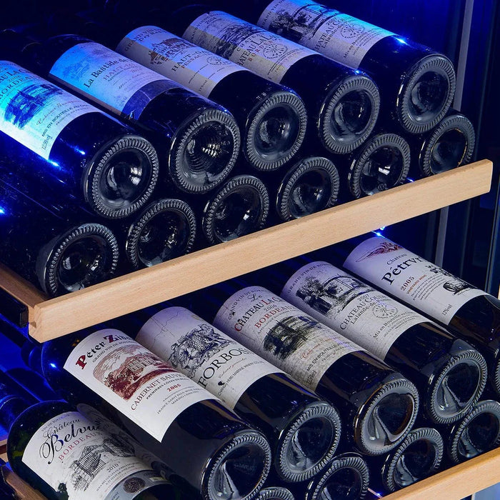 FORNO Cesinali 24" Dual Zone 94 Bottle Wine Cooler FWCDR6603-24S09K
