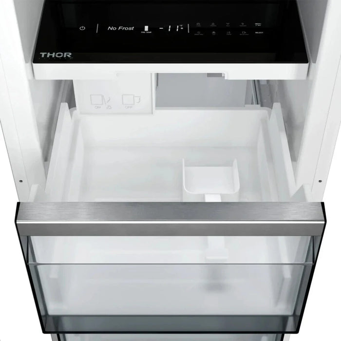 THOR Kitchen X-Series 18" Panel Ready Built-In Freezer XRF18CFZ-SS09K
