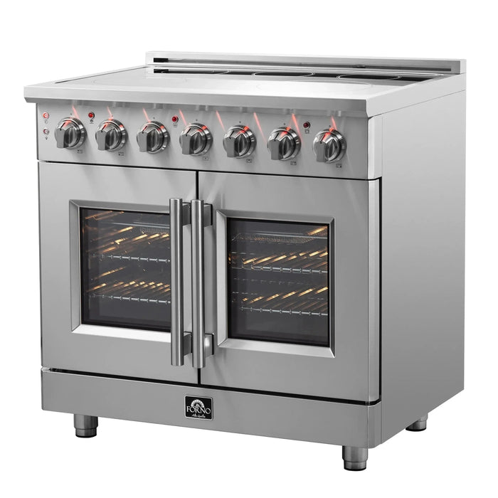FORNO Massimo 36" French Door Electric Range FFSEL6955-3609K