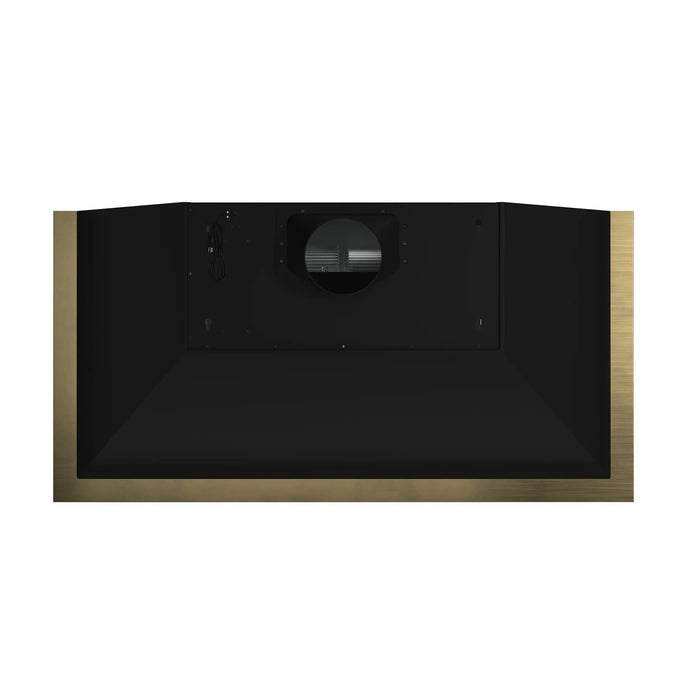 FORNO Vittorio 48" Wall Mount Range Hood FRHWM5078-48BLK09K