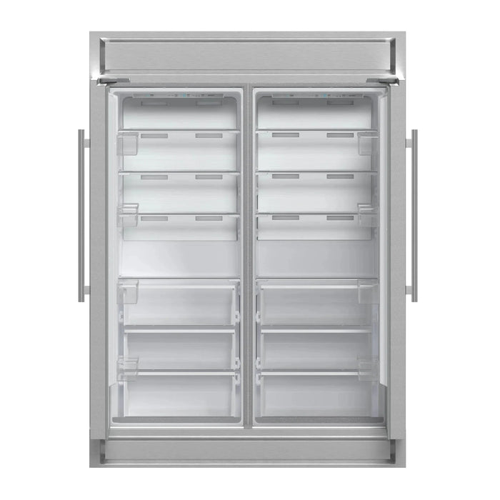 FORNO Appliance Package - 48" Gas Range and 60" Refrigerator FBDL-018-03CAUS09K