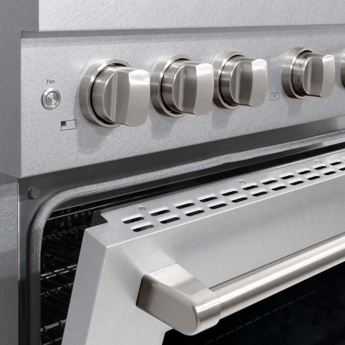 ZLINE 48"Gas Range, Convection Gas Oven , DuraSnow® Stainless Steel, SGRS-4809K