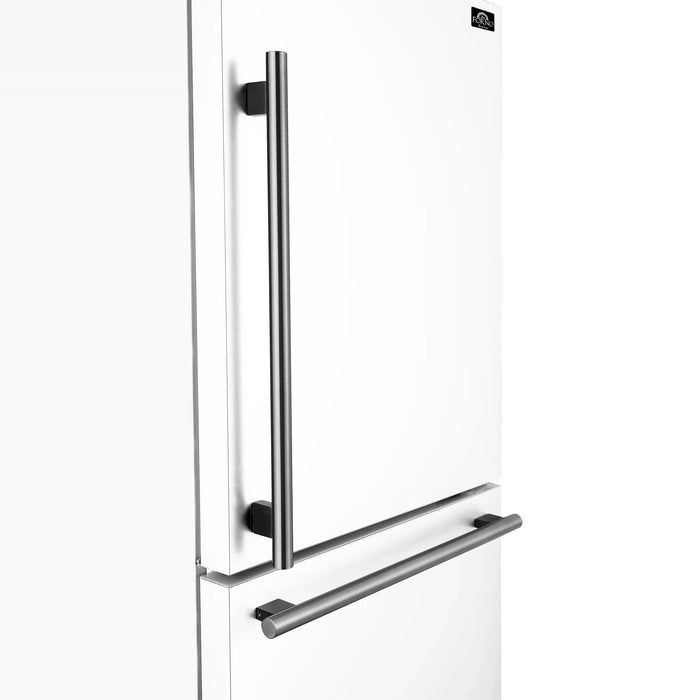 FORNO Espresso Milano 31" Right Swing Refrigerator FFFFD1785-31WHT09K