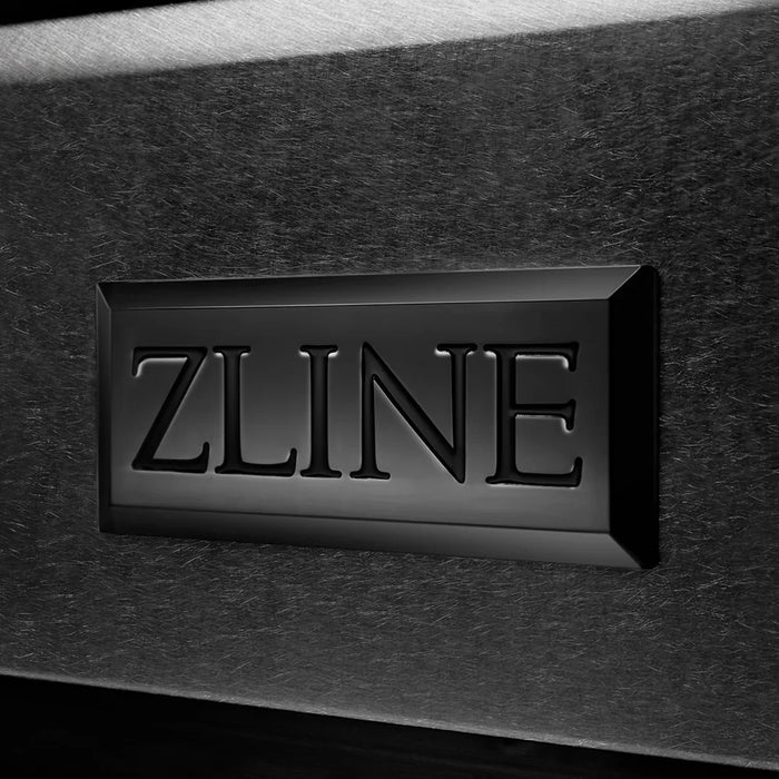 ZLINE 36" Paramount Gas Range DuoPro™ Cooktop, Convection Gas Oven, Black Satin Stainless Steel PSGRBSZ-36-CB09K