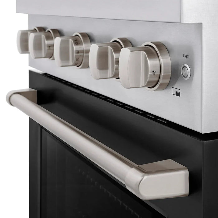ZLINE 30" Paramount Gas Range DuoPro™ Cooktop, Convection Gas Oven PSGRS-BLM-3009K