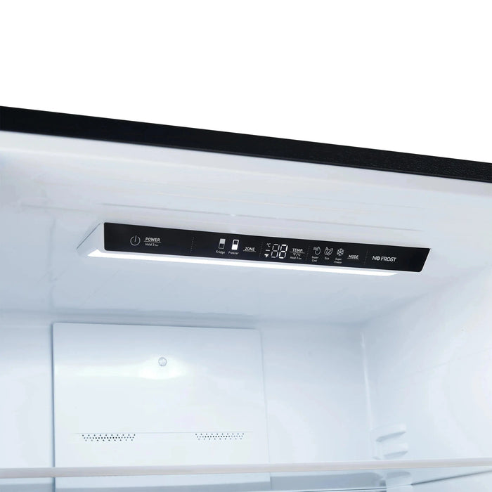 FORNO Espresso Milano 31" Right Swing Refrigerator FFFFD1785-31BLK09K