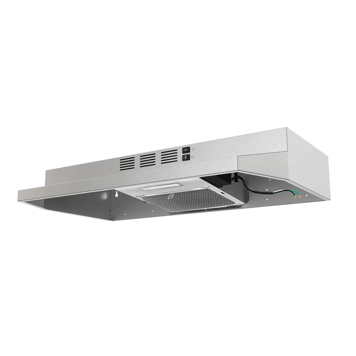 Forno 30" 200 CFM Compact Under Cabinet Stainless Steel, FRHUC5200-3009K