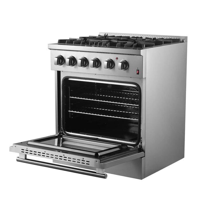 FORNO Marco 30" Dual Fuel Range FFSGS6197-3009K