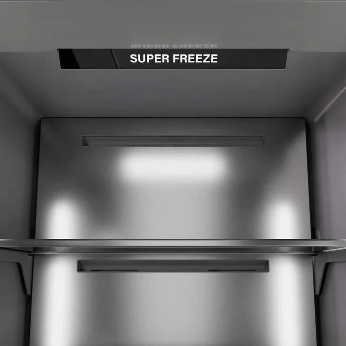 ZLINE 18" Panel Ready Left Hinge Column Freezer, Graphite Gray Interior  Champagne Bronze RBCFVLZ-18-CB09K