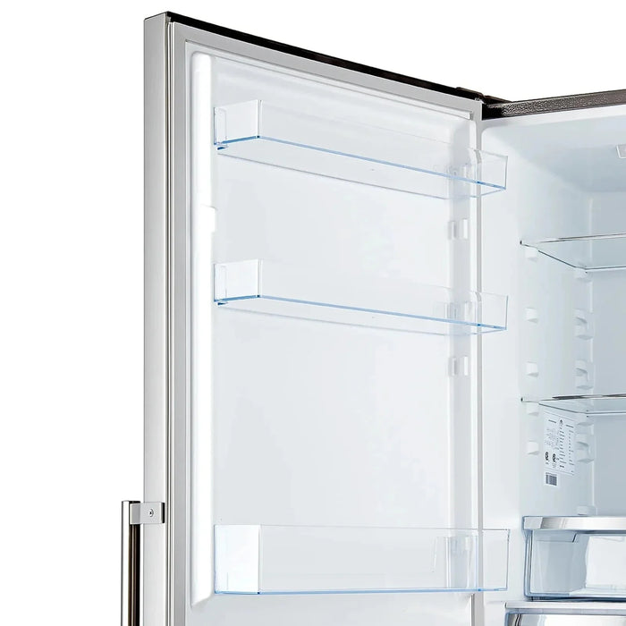 Forno Guardia 46.8"Side-by-Side Bottom Freezer Refrigerator in Stainless Steel FFFFD1778-4809K