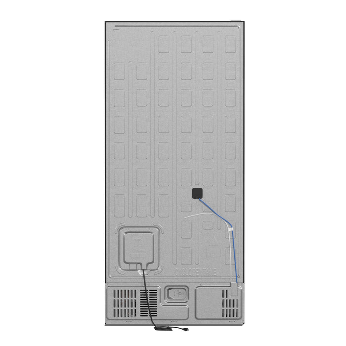 FORNO Espresso Milano 31" Left Swing Refrigerator FFFFD1786-31BLK09K