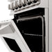DISCONTINUED-ZLINE 24" Professional Dual Fuel Range, Black Matte door, RA-BLM-24 - Farmhouse Kitchen and Bath