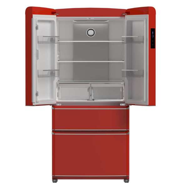 FORNO Espresso Luigi 33" French Door Refrigerator FFFD1791-33RED09K