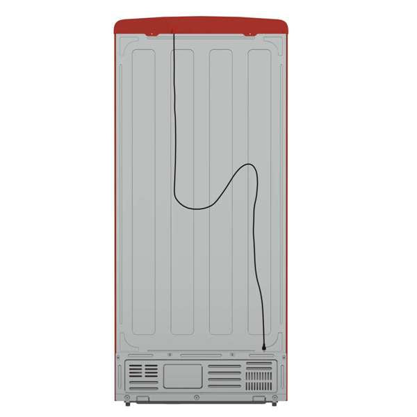 FORNO Espresso Luigi 33" French Door Refrigerator FFFD1791-33RED09K