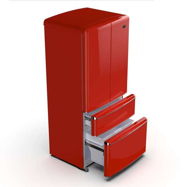 FORNO Espresso Luigi 33" French Door Refrigerator FFFD1791-33RED09K