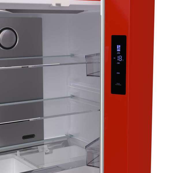FORNO Espresso Luigi 33" French Door Refrigerator FFFD1791-33RED09K