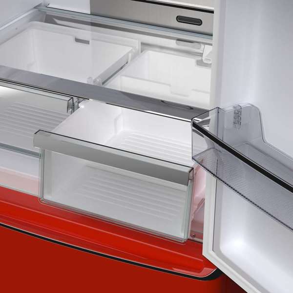 FORNO Espresso Luigi 33" French Door Refrigerator FFFD1791-33RED09K