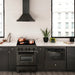 ZLINE 24" 2.8 cu. ft. Induction Range with a 3 Element Stove and Electric Oven in Black Stainless Steel RAIND-BS-24 - Farmhouse Kitchen and Bath