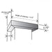 Crown Molding 6 Wall Range Hood Stainless, CM6 - 455/476/477/667/697 - Farmhouse Kitchen and Bath