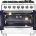 Forno Capriasca 36 in. French Door Freestanding All Gas Range, Stainless Steel, FFSGS6460 - 36 - Farmhouse Kitchen and Bath