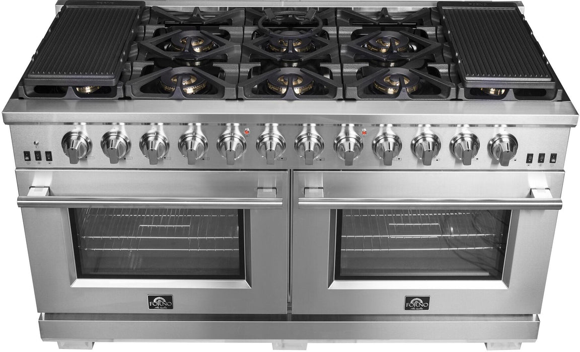 Forno Capriasca 60 " Freestanding All Gas Range FFSGS6260 - 60 - Farmhouse Kitchen and Bath
