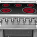 Forno Galiano 36" Electric Range, Convection Oven, Stainless Steel, FFSEL6083 - 36 - Farmhouse Kitchen and Bath