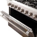 Forno Galiano Gold Professional - 36 in. 5.36 cu. ft. Freestanding Dual Fuel Range with Gas Stove and Electric Oven in Stainless Steel, FFSGS6156 - 36 - Farmhouse Kitchen and Bath