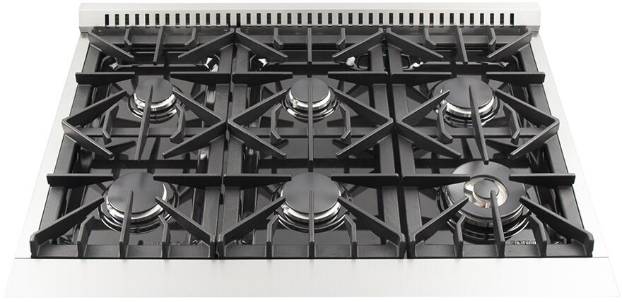 Forno Galiano Gold Professional - 36 inch 5.32 cu.ft. Freestanding All Gas Range, FFSGS6244 - 36 - Farmhouse Kitchen and Bath