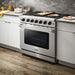 THOR 36" Professional Propane Range in Stainless Steel, HRD3606ULP - Farmhouse Kitchen and Bath
