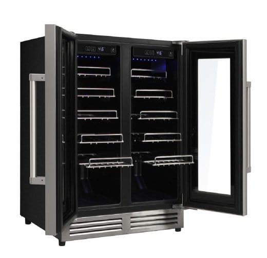 THOR 42" Bottle Dual Zone Built - in Wine Cooler, TWC2402 - Farmhouse Kitchen and Bath