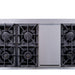 THOR 48" Professional Dual Fuel Range in Stainless Steel, HRD4803U - Farmhouse Kitchen and Bath