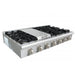 THOR 48" Professional Gas Rangetop in Stainless Steel, HRT4806U - Farmhouse Kitchen and Bath