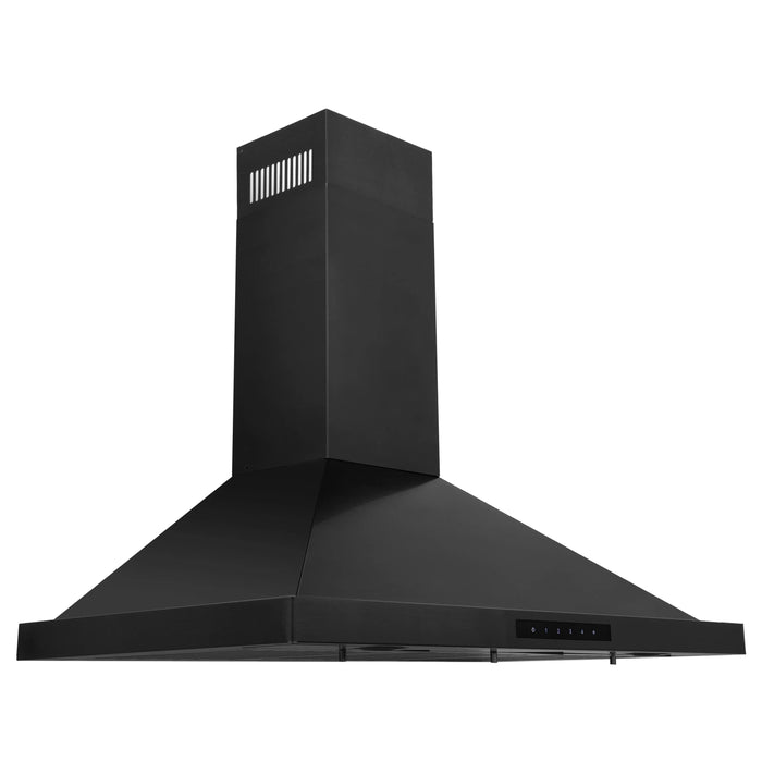 ZLINE Kitchen Package Refrigerator, Range , Range Hood , Microwave, Dishwasher 5KPR-RGBRH-MWDWV09K