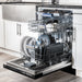ZLINE Autograph 18" Dishwasher Black Stainless, DWVZ-BS-18 - Farmhouse Kitchen and Bath