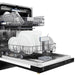 ZLINE Autograph 18" Dishwasher Black Stainless, DWVZ-BS-18 - Farmhouse Kitchen and Bath