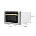 ZLINE 24" Microwave Drawer, Stainless Steel,Gold MWDZ-1-H-G - Farmhouse Kitchen and Bath