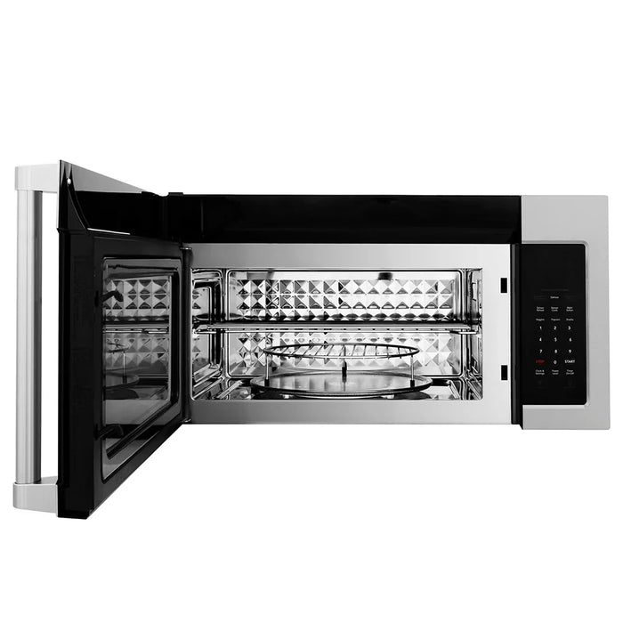 ZLINE Kitchen Package Refrigerator, Range , Microwave, Dishwasher  , 4KPR-RAOTRH30-DWV09K