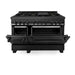 ZLINE 48" Range with Gas Stove and Gas Oven, Stainless Steel, RGB-48 - Farmhouse Kitchen and Bath