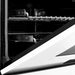 ZLINE 36" Autograph Range, DuraSnow, White Door, Black, RGSZ-WM-36-MB - Farmhouse Kitchen and Bath