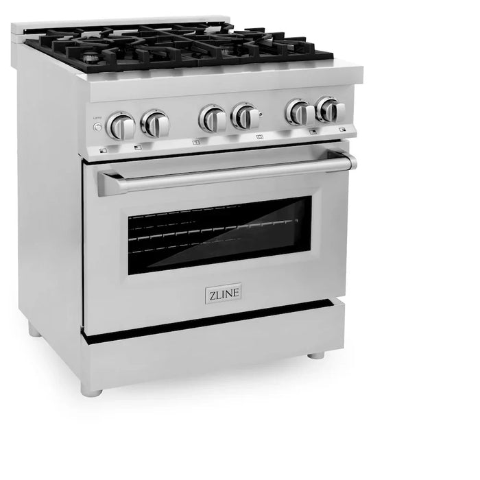 ZLINE 30" Bundle Range RA30 & Microwave MWO-OTR-H-3009K