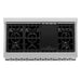 ZLINE 48" Gas On Gas Range In DuraSnow Stainless Steel, RGS-RG-48 - Farmhouse Kitchen and Bath
