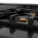 ZLINE 48" Range with Gas Stove and Gas Oven, Stainless Steel, RGB-48 - Farmhouse Kitchen and Bath