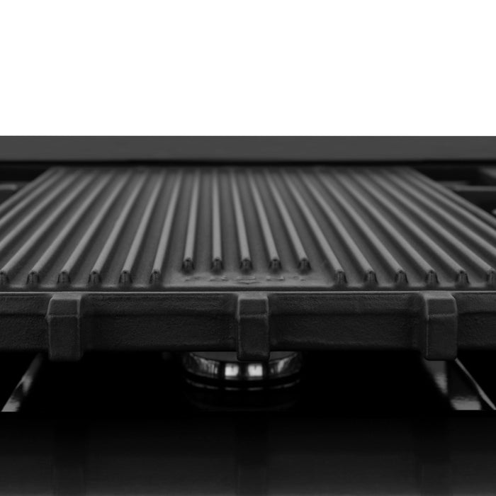 ZLINE 48" Range with Gas Stove and Gas Oven, Stainless Steel, RGB-48 - Farmhouse Kitchen and Bath