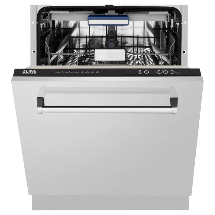 ZLINE Kitchen Package Refrigerator, Range , Range Hood , Microwave, Dishwasher 5KPR-RARH30-MWDWV09K